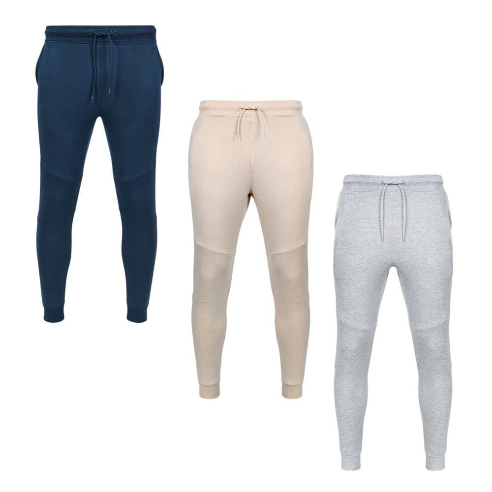 BenBen Men's Joggers Sweatpants Ultra Soft French Terry  Dual Pocket - 3 Pack