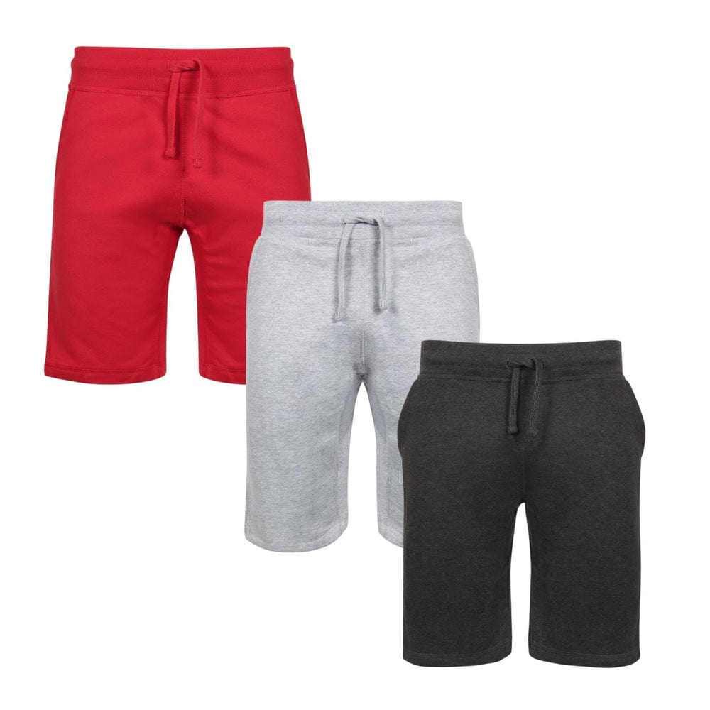 BenBen Men’s Athletic Shorts – Terry Jogger Style for Workout Running, Training & Gym - 3 Pack