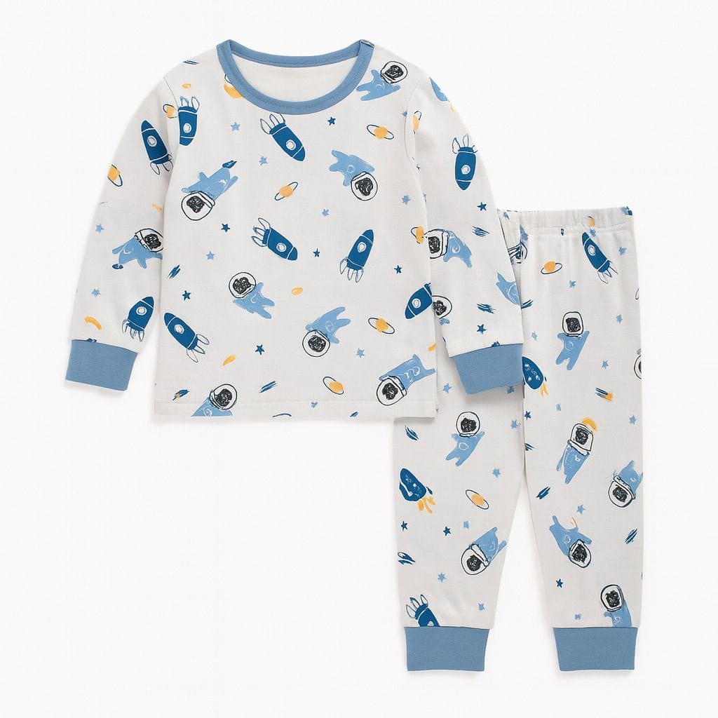 Multi Rockets Boy Toddler Pajamas Set