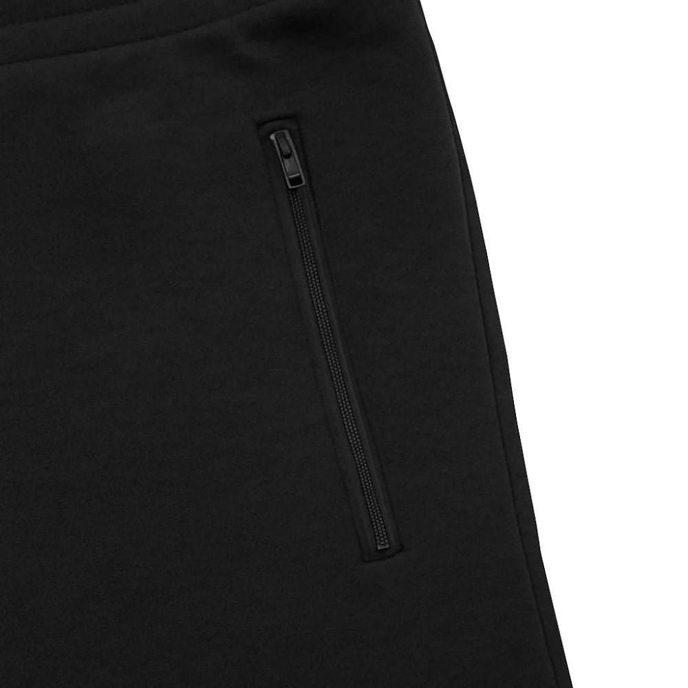Men's 3-Pack Zipper Pocket Joggers, Modern Fit Athletic Sweatpants, Ultra-Elastic Tapered Lounge Pants, Secure Storage Workout Bottoms, Performance Training Wear