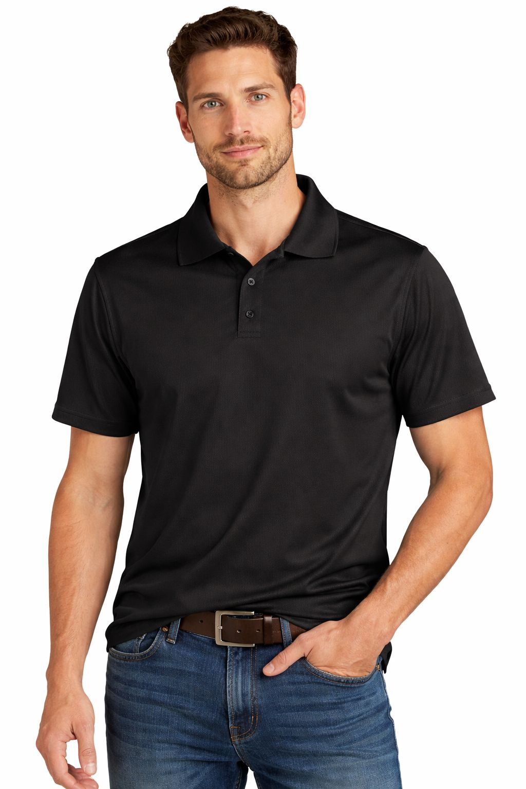 Men's 5-Pack Moisture-Wicking Short Sleeve Performance Polos | Everyday Active Wear