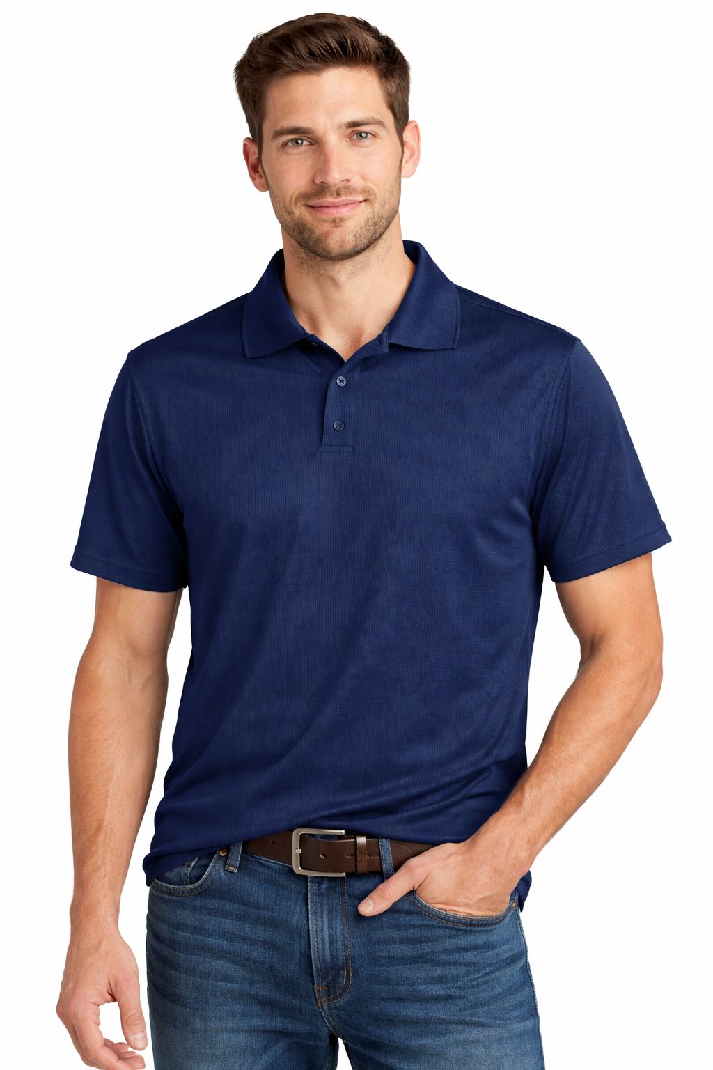 Men's 5-Pack Moisture-Wicking Short Sleeve Performance Polos | Everyday Active Wear