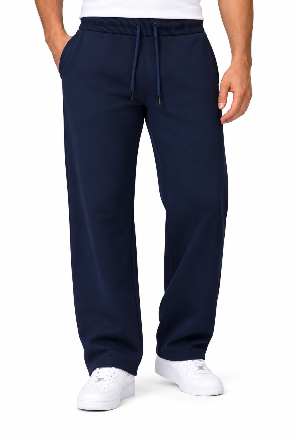 BenBen Men Sweatpants Open Bottom Jogger Pants Heavyweight Casual Stylish Trendy - 3 Pack