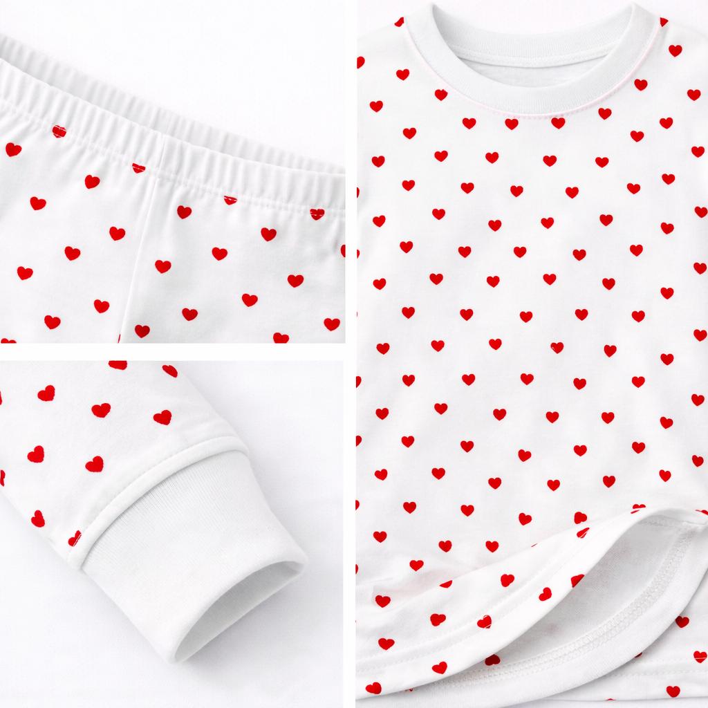 BenBen Kids Toddler Girl Pajamas Pj Set Short Sleeve Snug Fit Soft & Cozy Sleepwear Loungewear 2-Pack - Size 2Y to 10Y