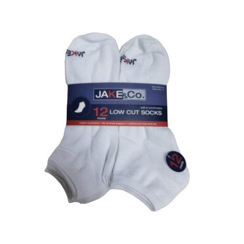 Mens 12 Pack Ankle Socks