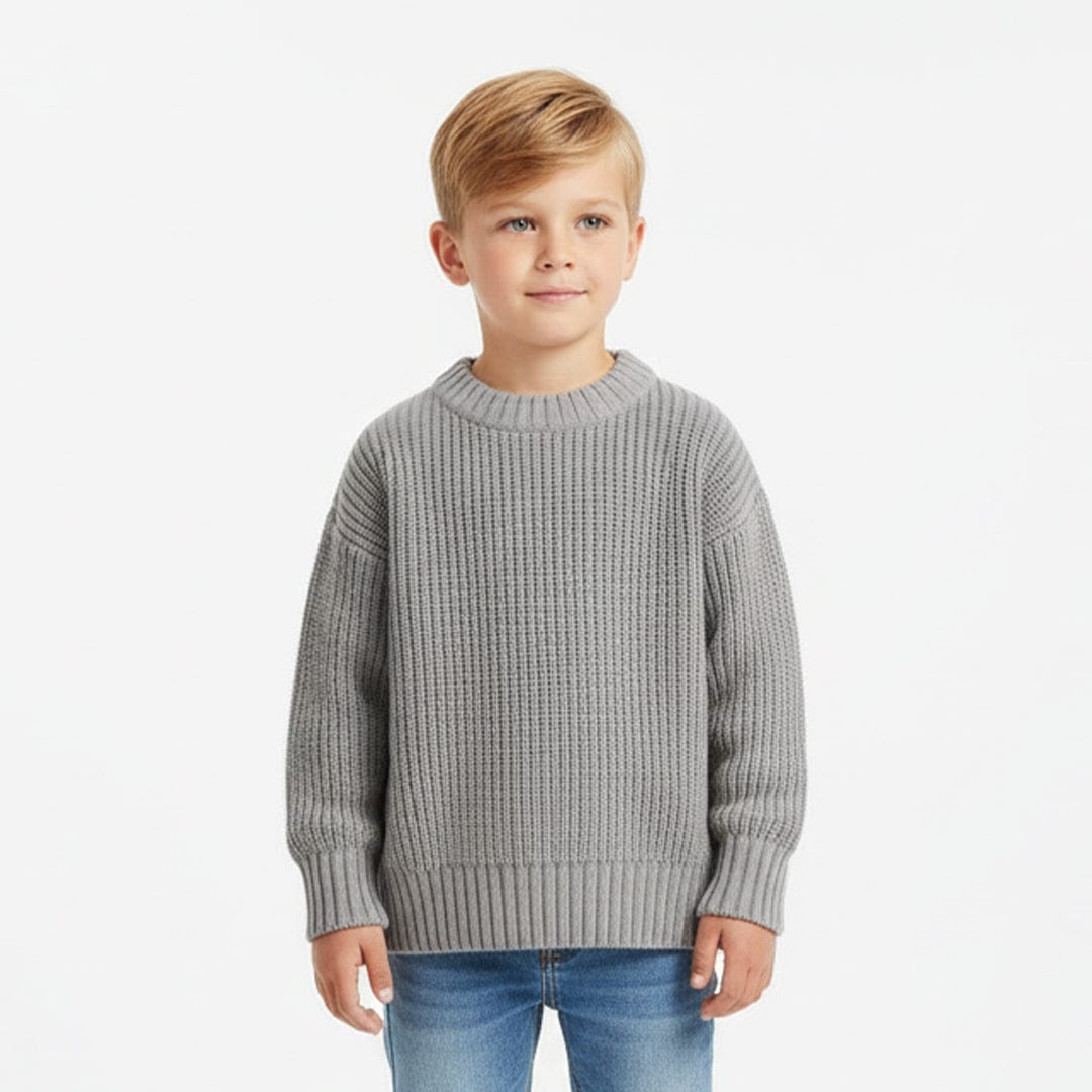 Boys Crew Neck Knit Sweaters
