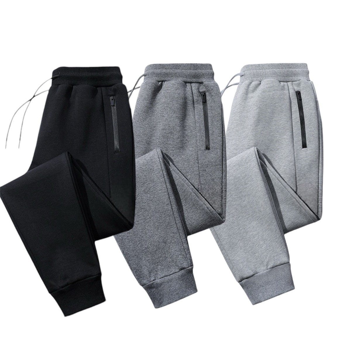 Mens 3 Pack Ultra Soft Everyday Joggers Ultra Soft Feel