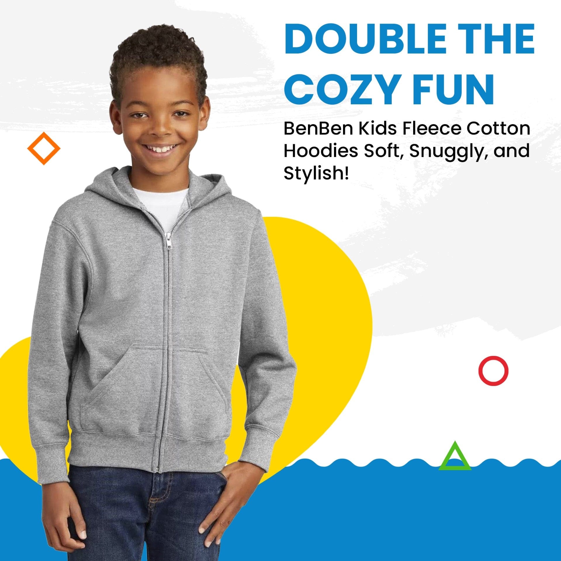 Kids 2 Pack Hoodies - Super Soft