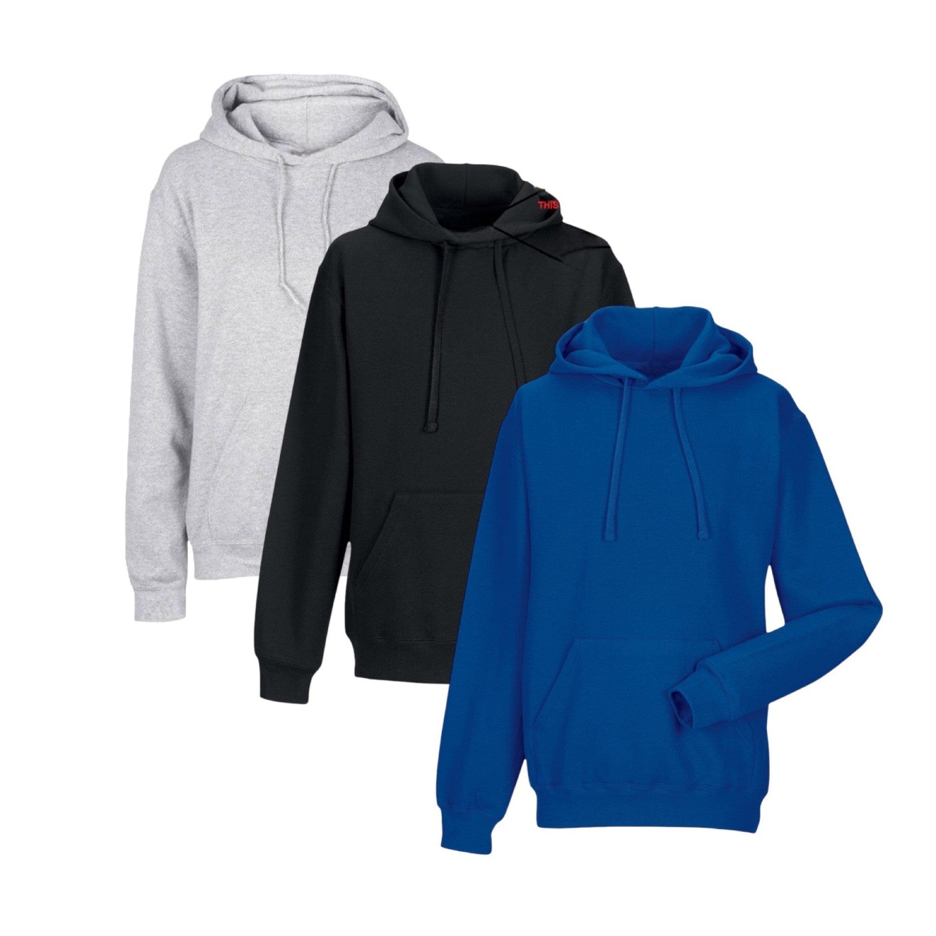 Men’s 3 Pack Hoodies - Super Soft