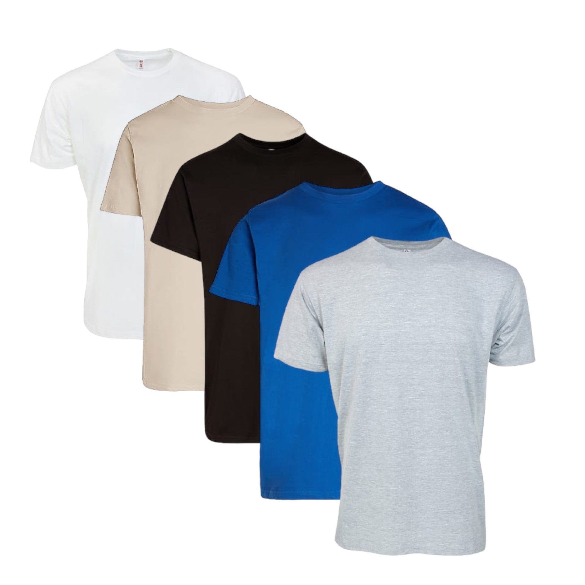 Mens 5 Pack Tee Shirts