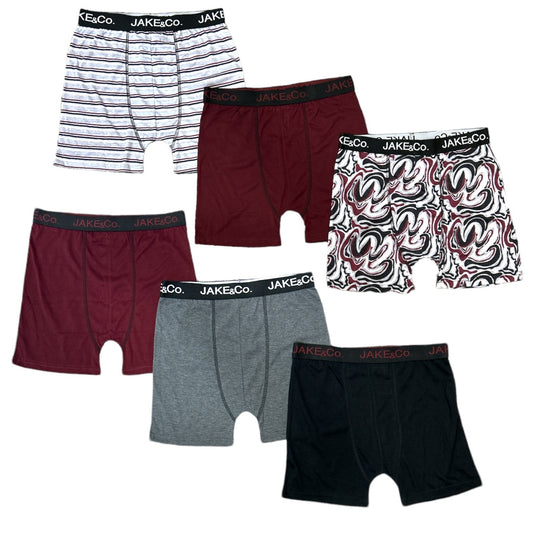Mens 6 Pack Boxers - Style 3