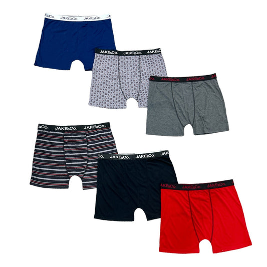 Mens 6 Pack Boxers - Style 5