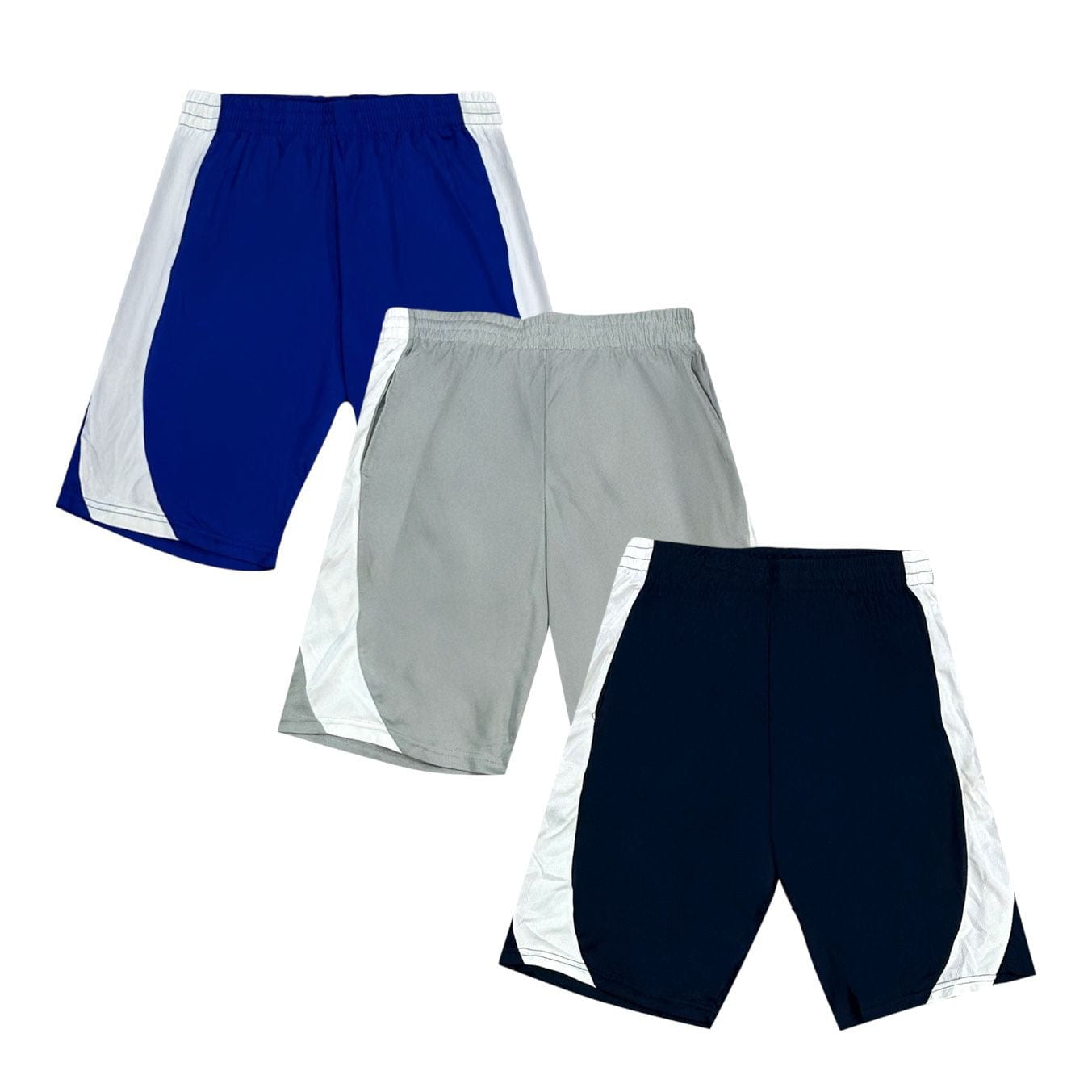 BenBen Mens Shorts Athletic Activewear Relaxed Fit Workout Gym Smooth Comfortable - 3 Pack