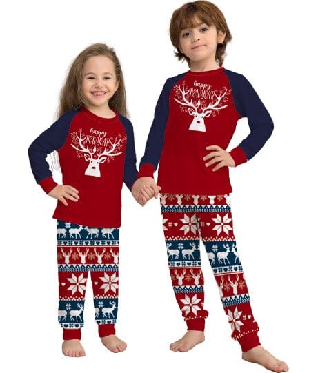 Christmas Pajamas for kids - Rain Deers