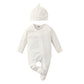 Super Soft Baby Onesie with Matching Hat - Made With 100% Cotton