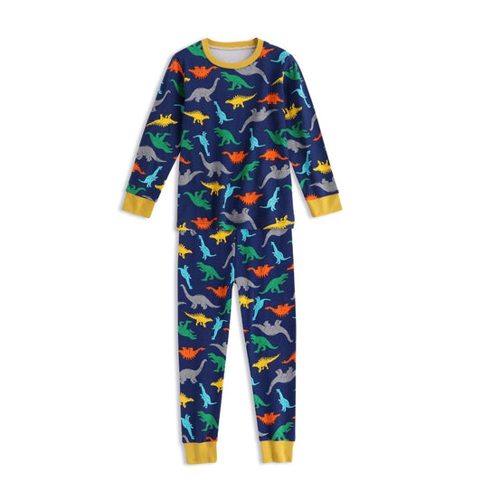 Pajamas Colorful Dinosaurs - 100% Cotton